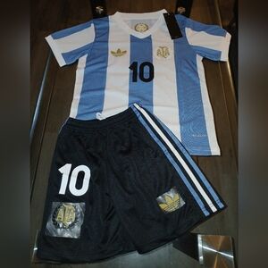 Lionel Messi Argentina kids Set MESSI #10⚽️🥅🔥